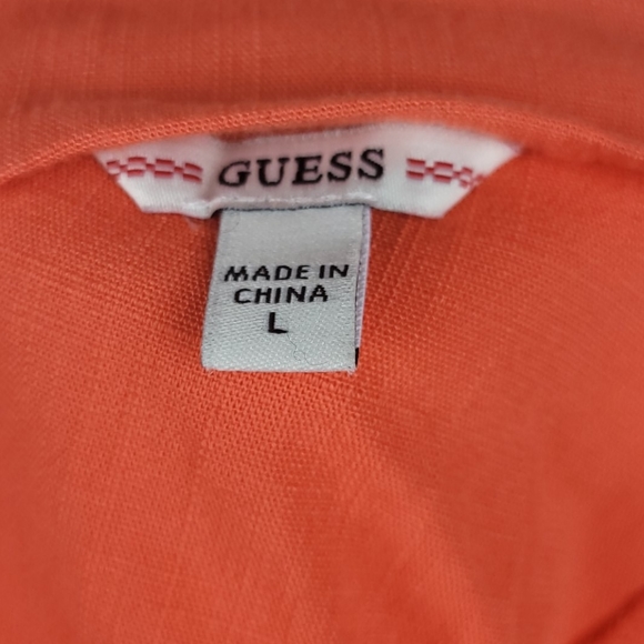Women's guess crop top size large orange - Picture 5 of 5